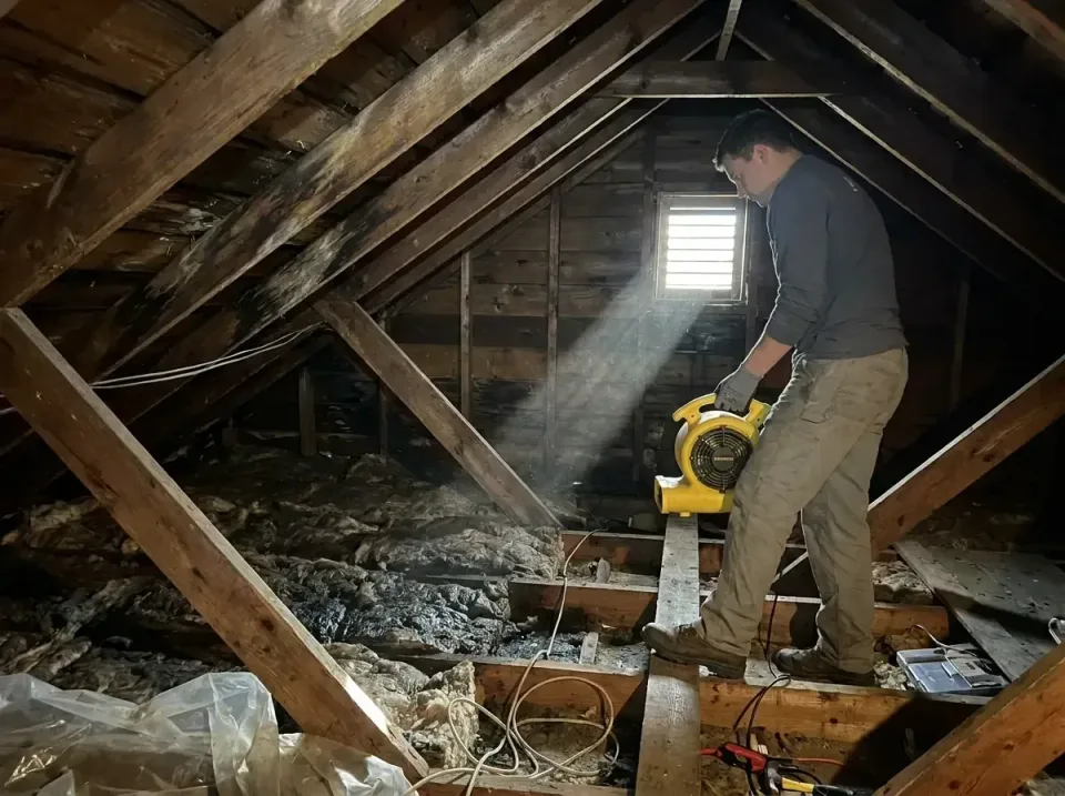 attic-water-damage-drying-proc-007 — frequently asked questions, Emergency Water Extraction & 24/7 Flood Response in Yorkvil…